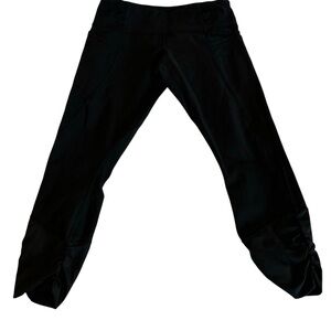 Lululemon Speed Tight lll Ruched Women’s Ankle Black Full Leggings  Pocket